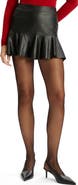 Bardot Tisch Faux Leather Miniskirt