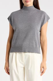 MAX STUDIO Mock Neck Sweater