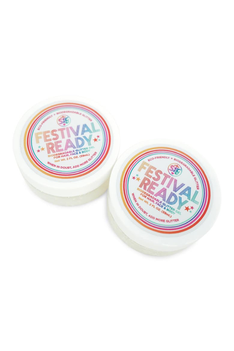Festival Ready Biodegradable Glitter Gel, Alternate, color, NO COLOR