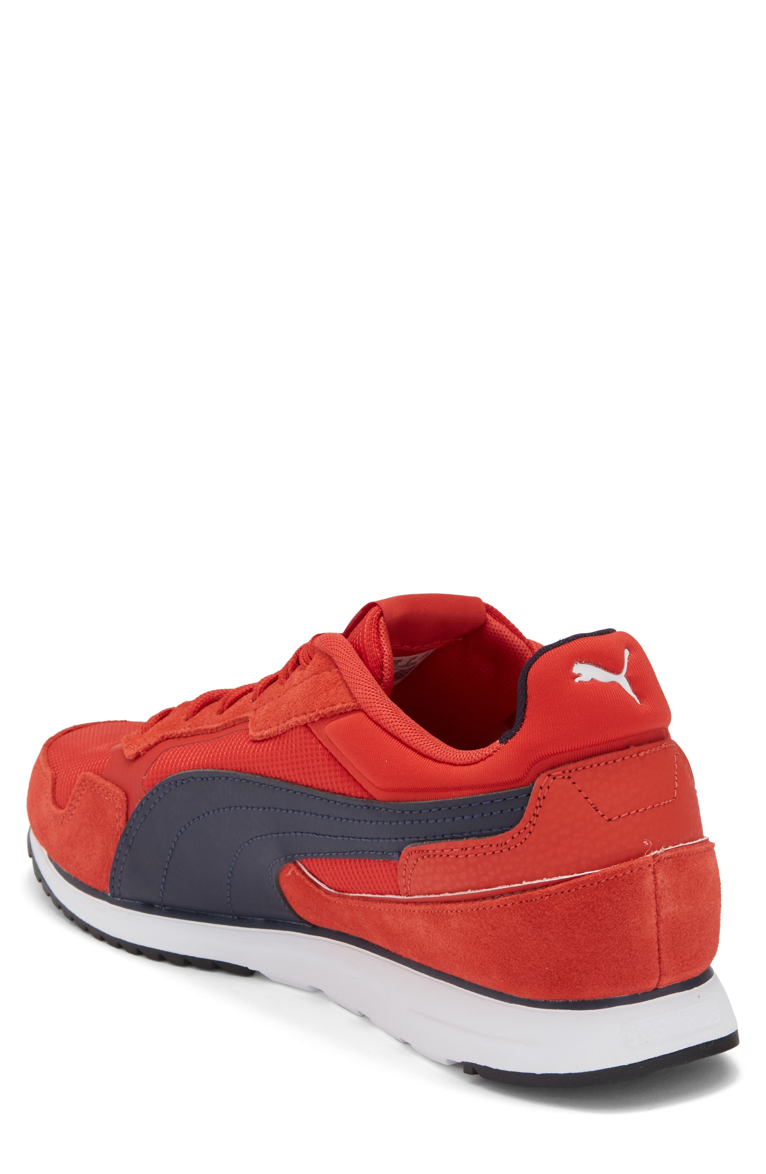PUMA Softride ST Miler Sneaker, Alternate, color, Candy Apple/ New Navy/ White