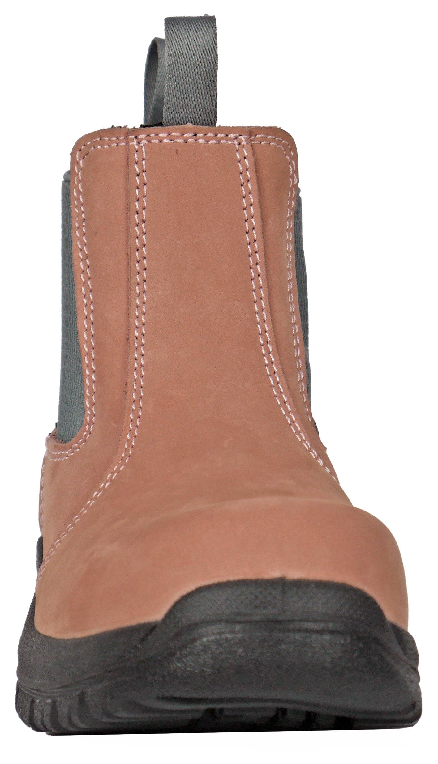 Moxie Trades Moxie Angelina Womens Composite Toe Chelsea Work Boot, Alternate, color, Pink