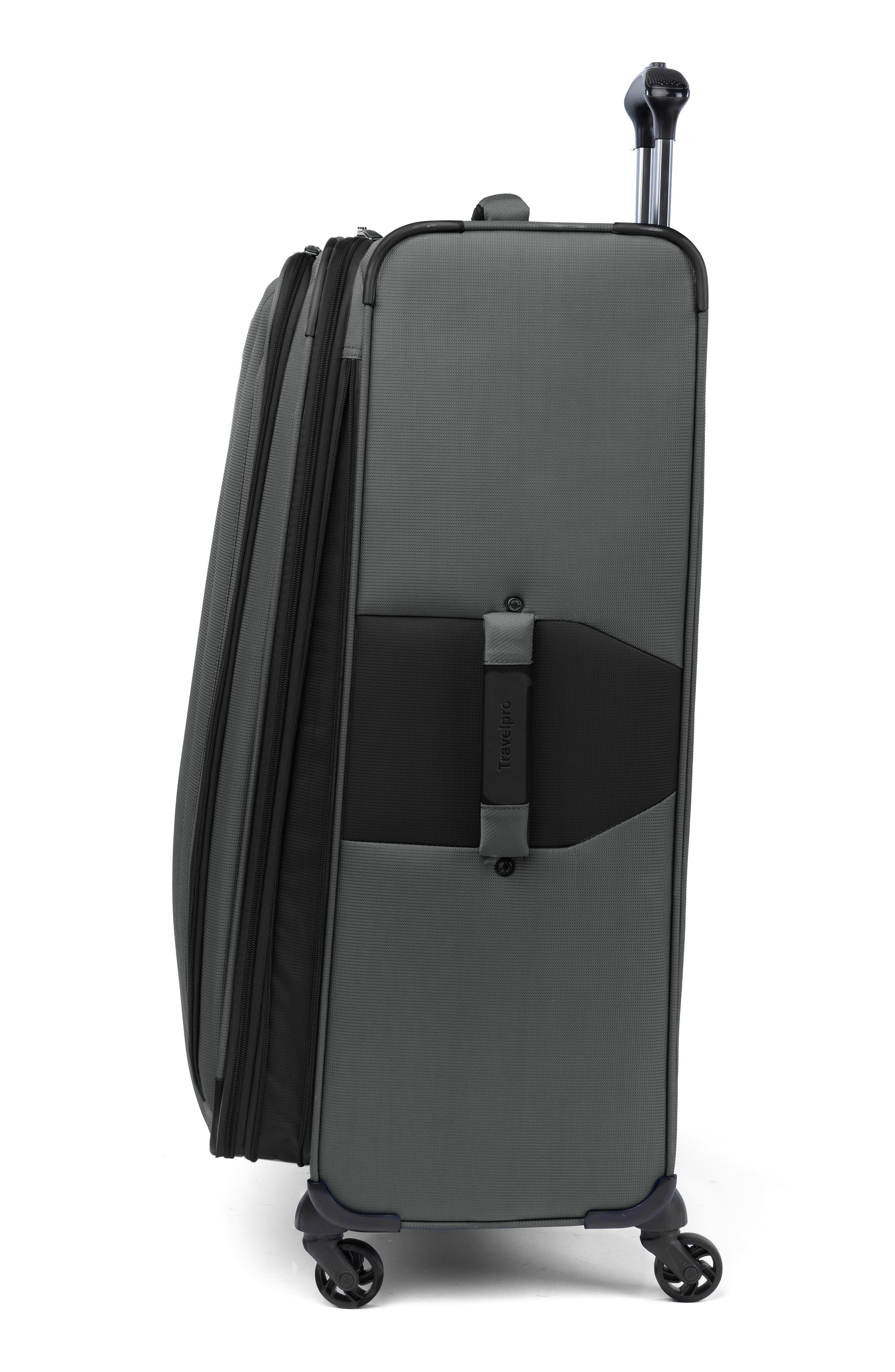 TRAVELPRO Pilot Air 2 29-Inch Expandable Spinner Luggage, Alternate, color, Grey/ Black