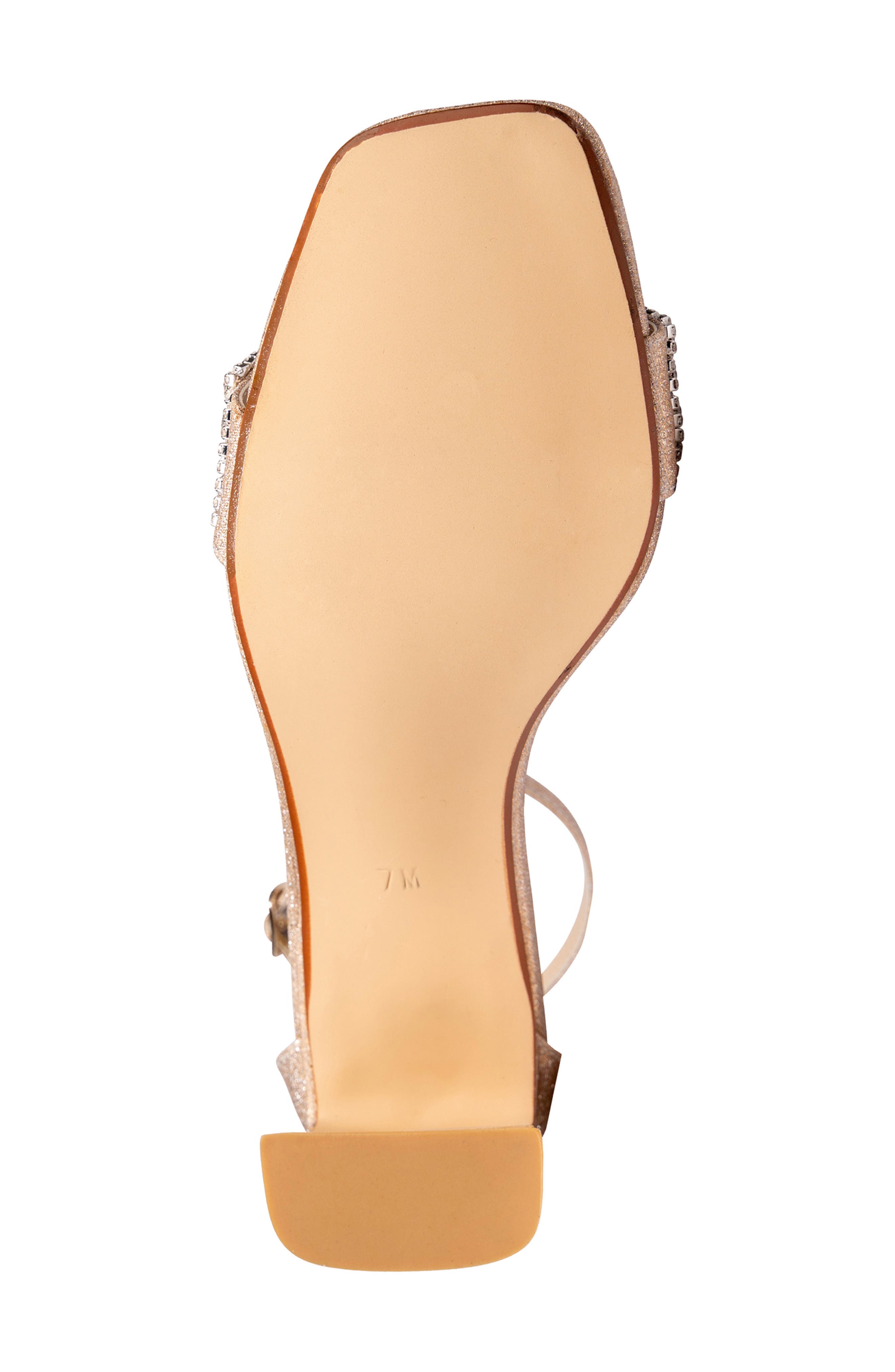 Jade Ankle Strap Sandal, Alternate, color, CHAMPAGNE