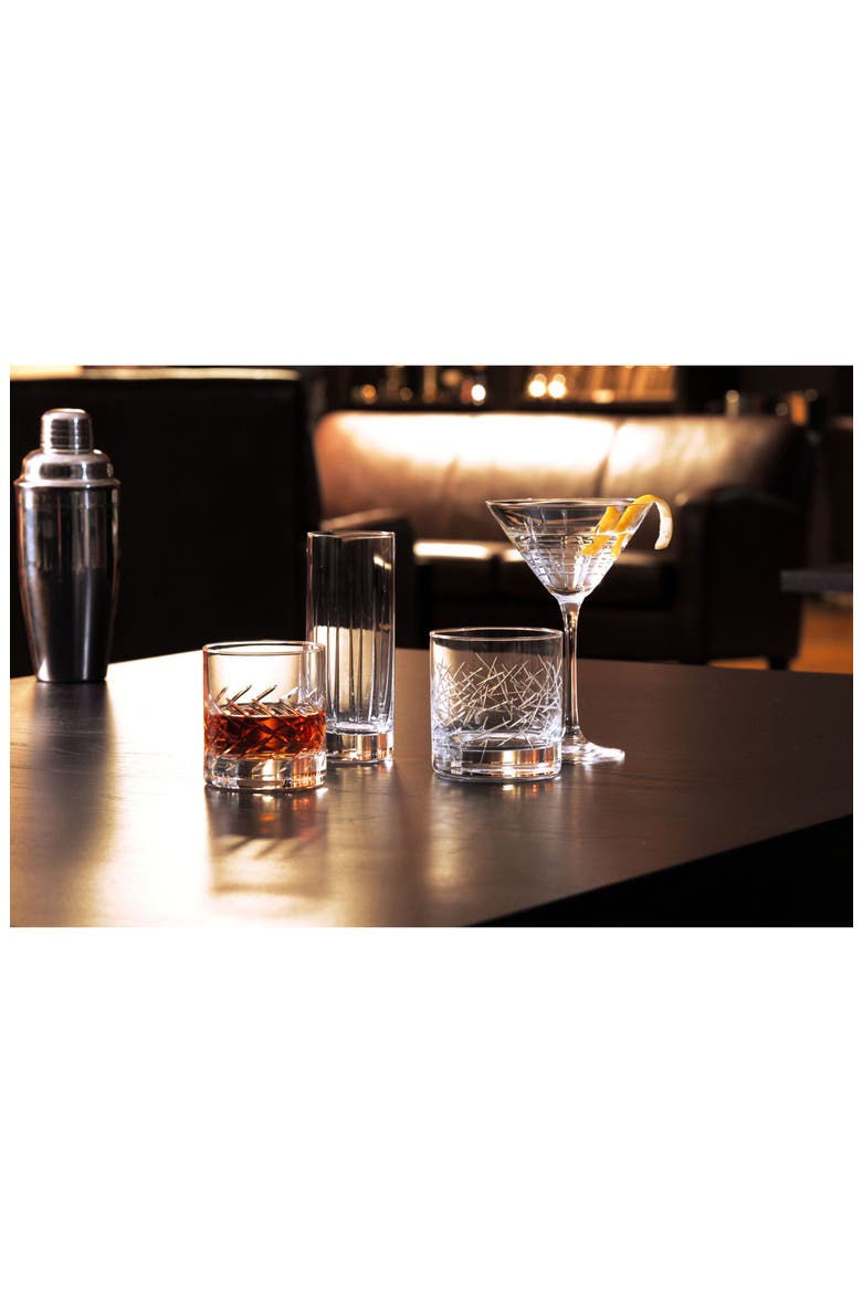 Aberdeen Set of 6 Martini Glasses, Alternate, color, CLEAR