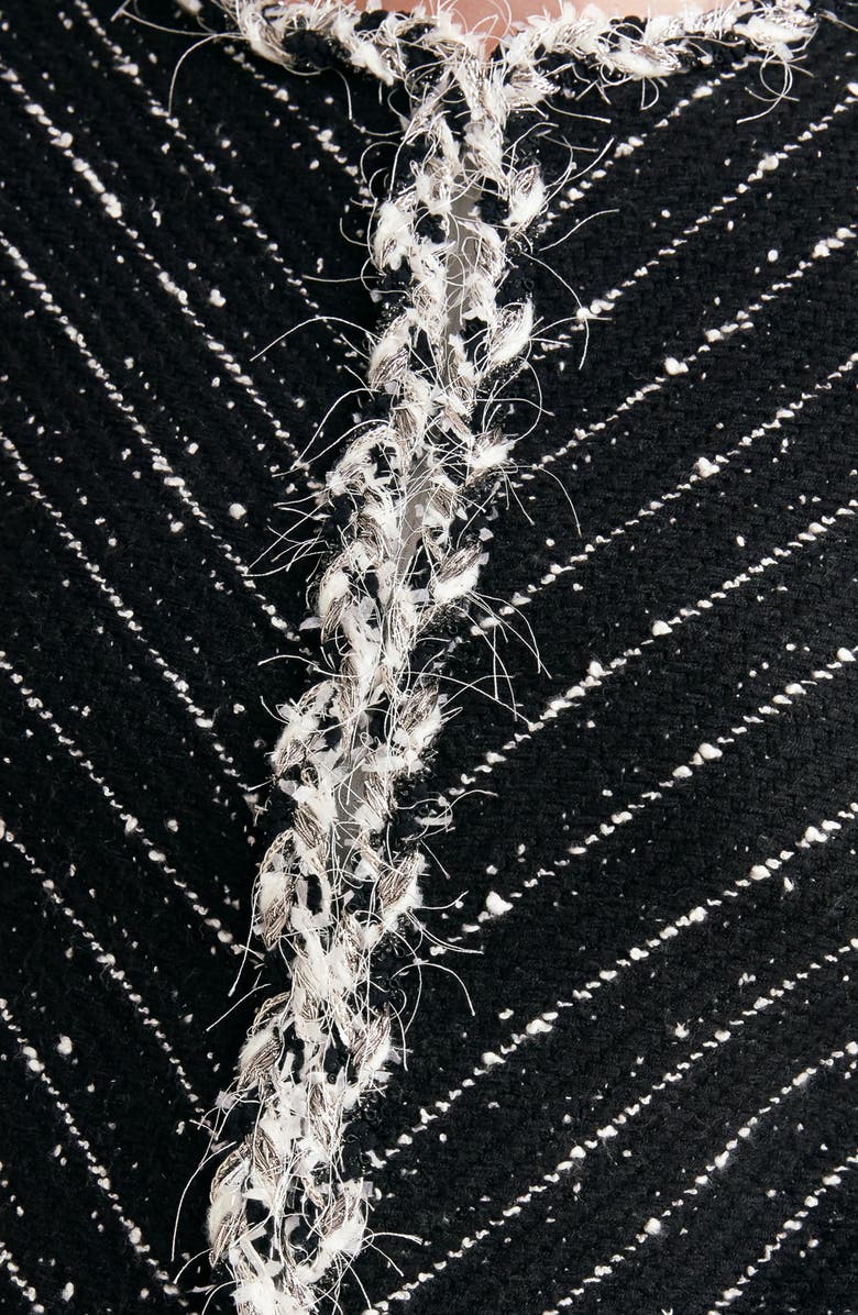 FREEMARKET Crop Knit Jacket, Alternate, color, Black