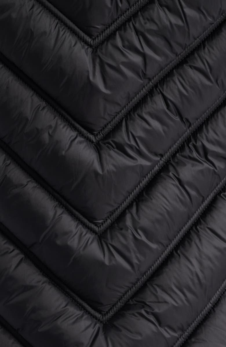 Michael Kors Hooded Puffer Vest, Alternate, color, Black