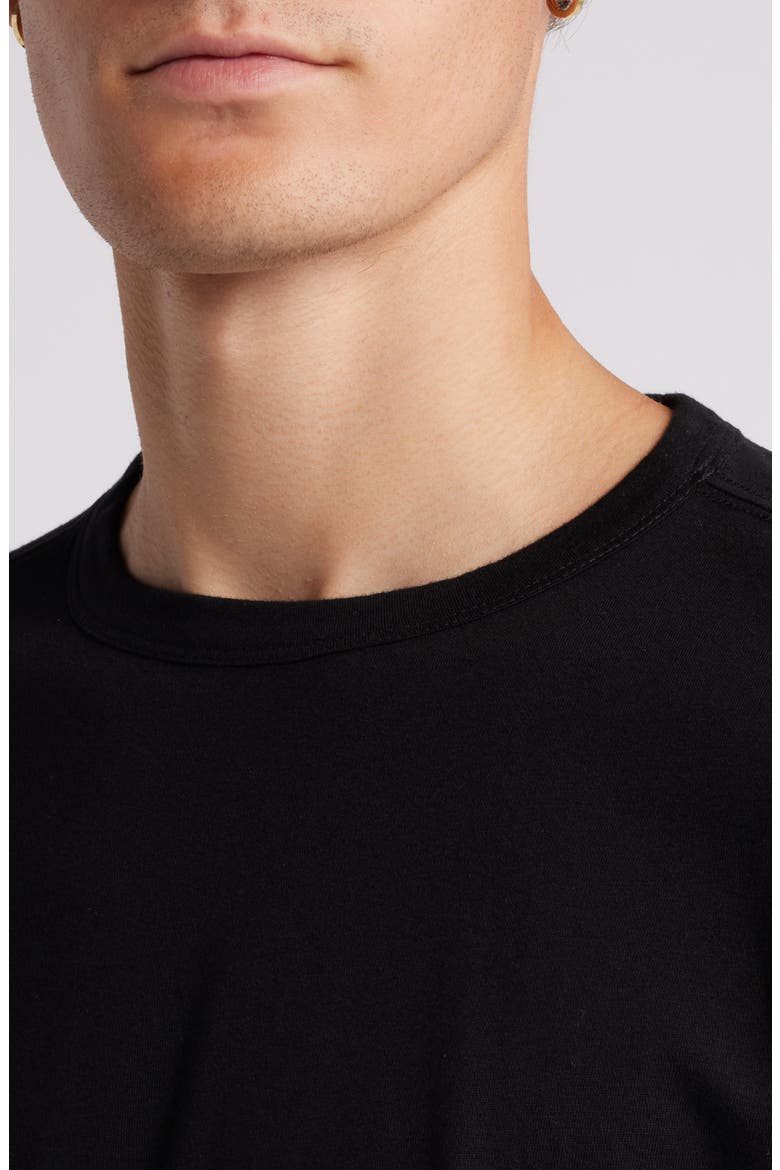 PIMATEE01 Organic Cotton Tee, Alternate, color, DEEP BLACK