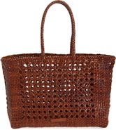 Loeffler Randall Klara Woven Leather Tote
