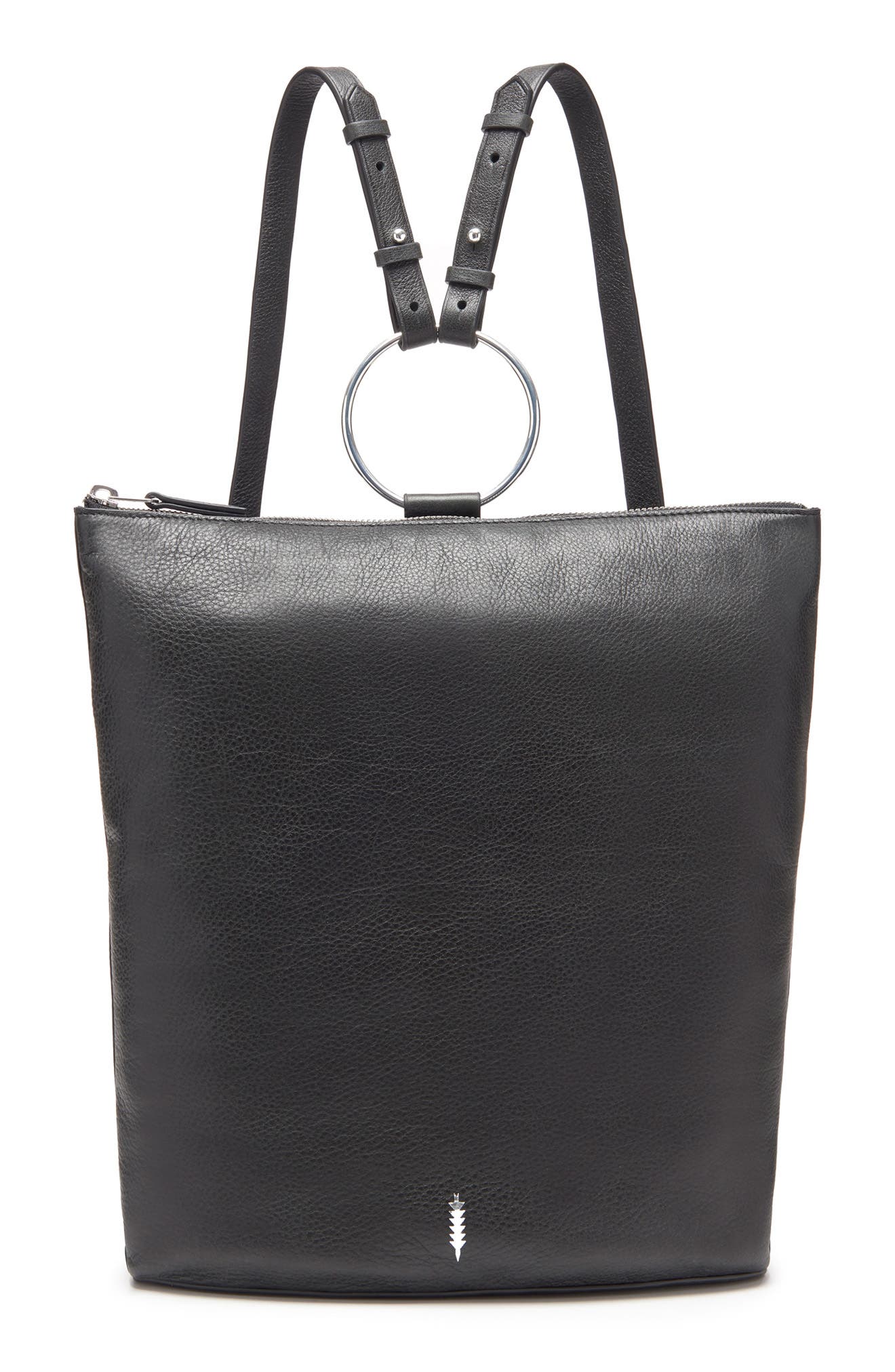 Thacker Brit Leather Backpack, Main, color, 