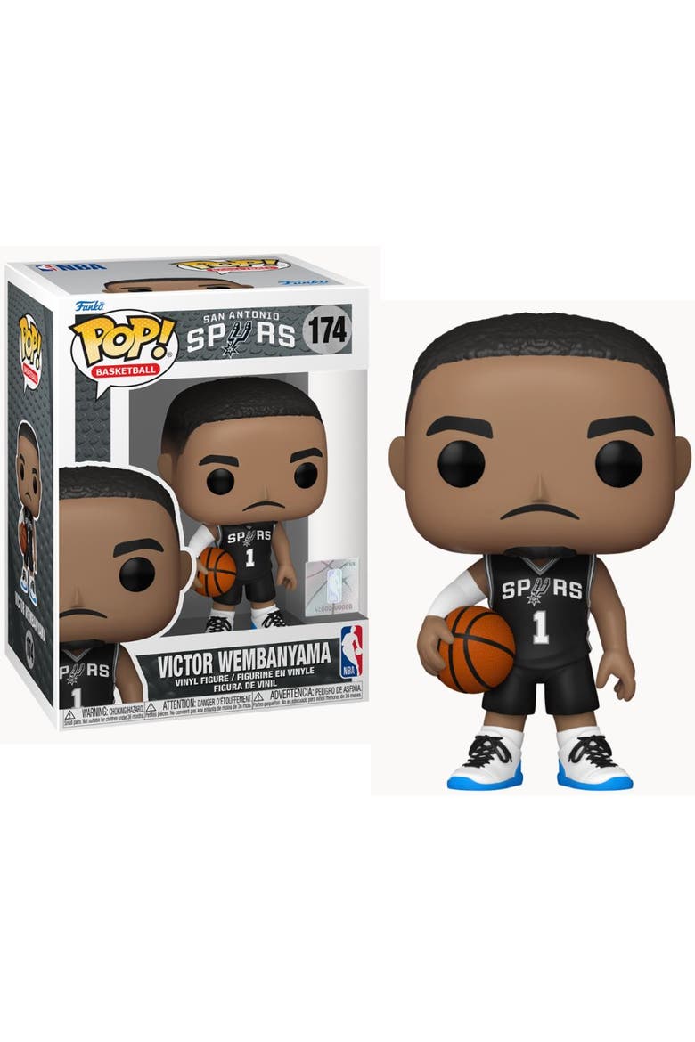 Victor Wembanyama (San Antonio Spurs) Funko Pop! NBA Series 12, Main, color, Black