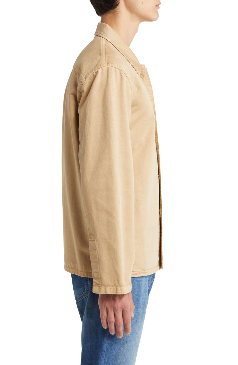 Closed Snap-Up Cotton Field Jacket, Alternate, color, 