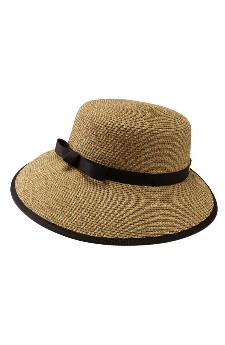 Eric Javits Squishee<sup>®</sup> Straw Cap, Main, color, 