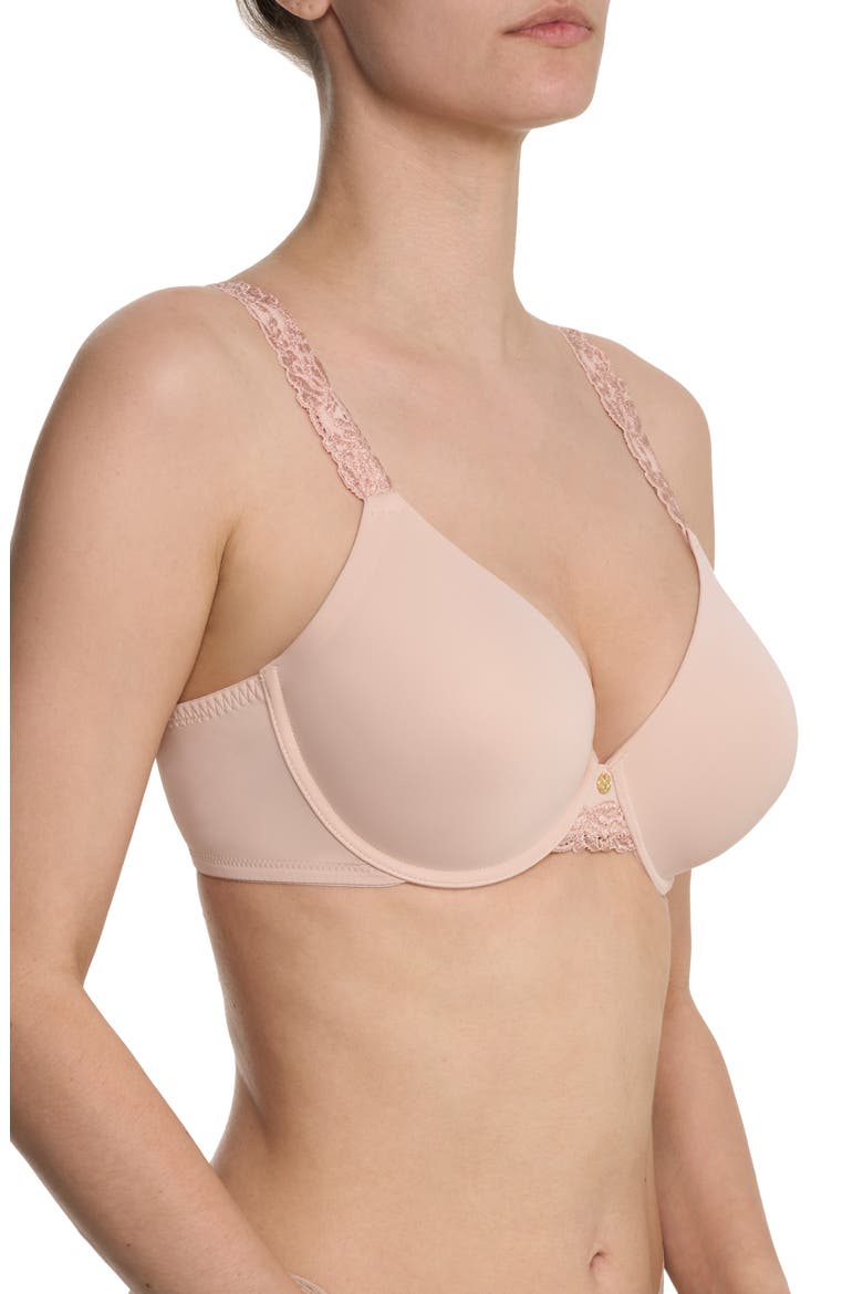 Lace Underwire Bra, Alternate, color, CAMEO ROSE