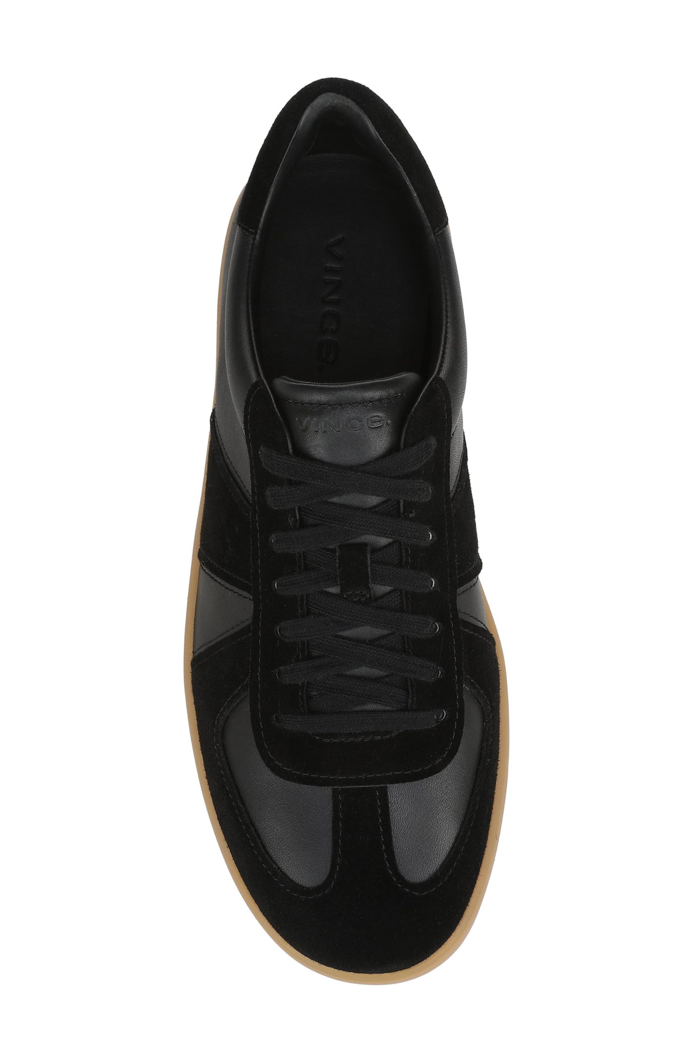 Oren Sneaker, Alternate, color, BLACK