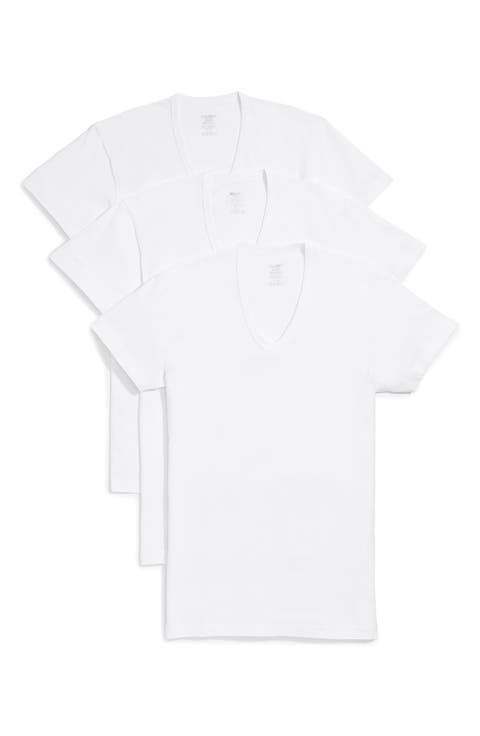 Slim Fit 3-Pack Cotton T-Shirt