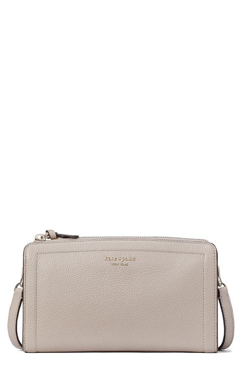 knott small leather crossbody bag