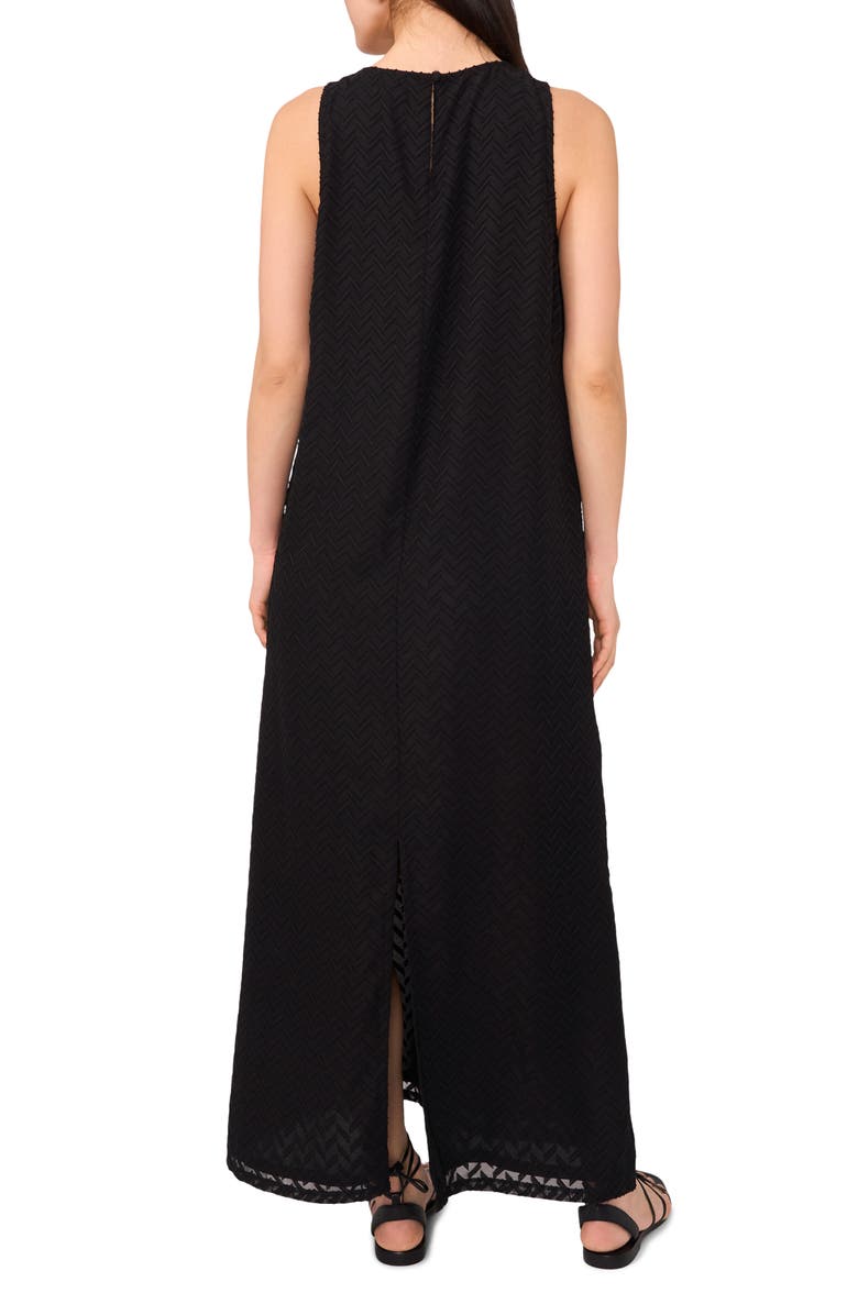 Vince Camuto Textured Sleeveless Maxi Dress, Alternate, color, 
