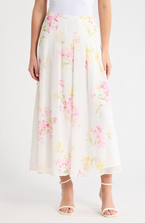 Floral Maxi Skirt