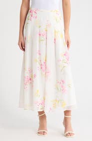 Vince Camuto Floral Maxi Skirt