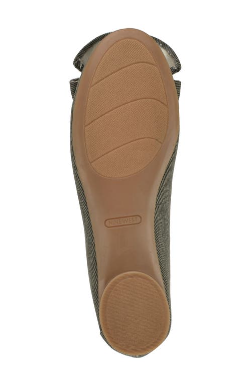 Nine West Women's Veronika Slip-on Casual Ballet Flats In Dark Green