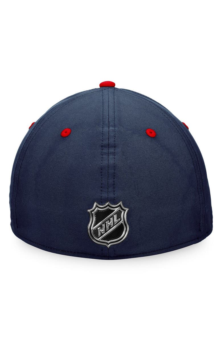 FANATICS Men's Fanatics Branded Navy Washington Capitals Authentic Pro Rink Flex Hat, Alternate, color, Navy