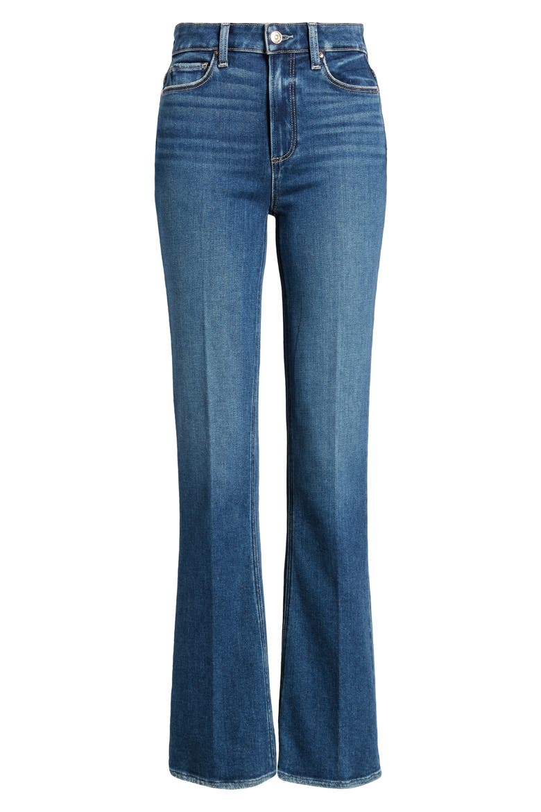 Laurel Canyon High Waist Flare Jeans, Alternate, color, CATAMARAN