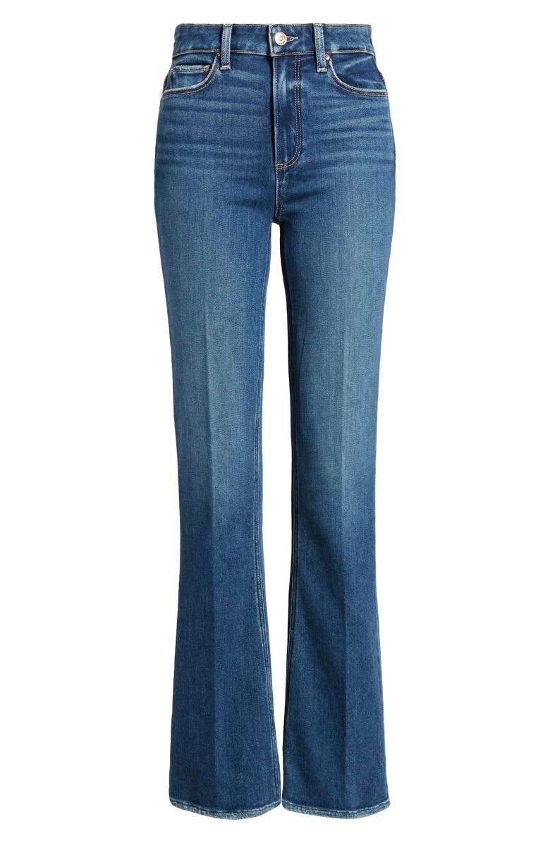 PAIGE Laurel Canyon High Waist Flare Jeans, Alternate, color, 