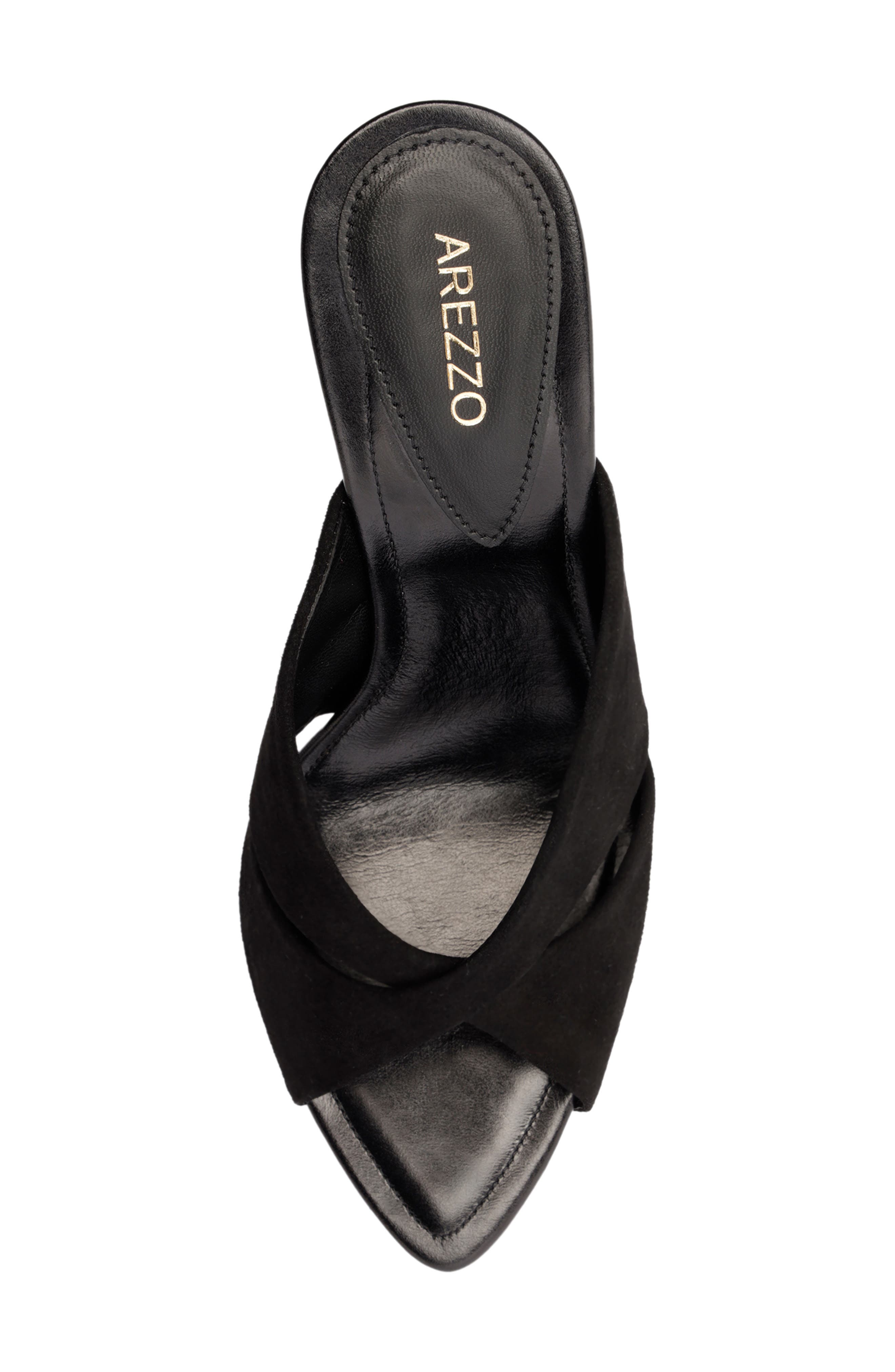 Arezzo Amelia Stiletto Sandal, Alternate, color, Black