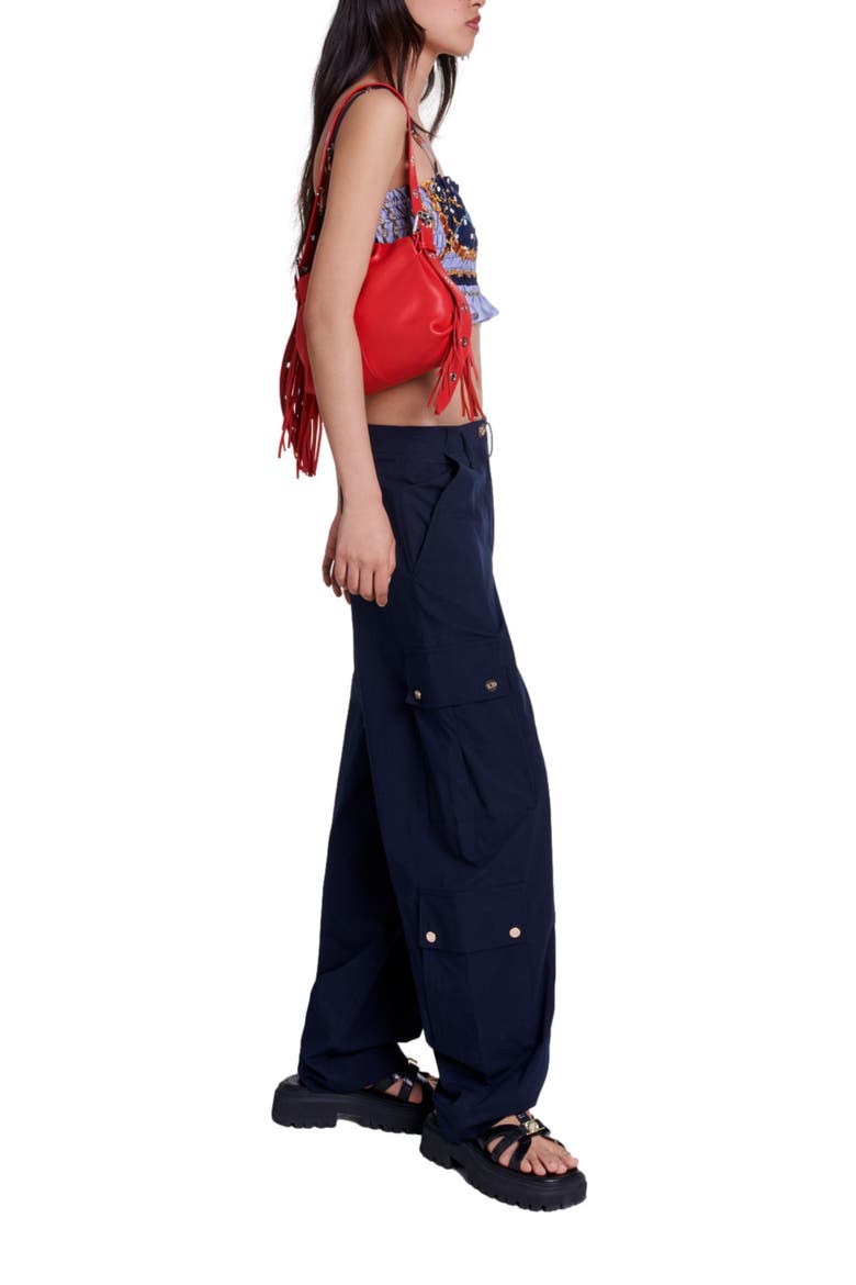 Cargo trousers, Alternate, color, Navy