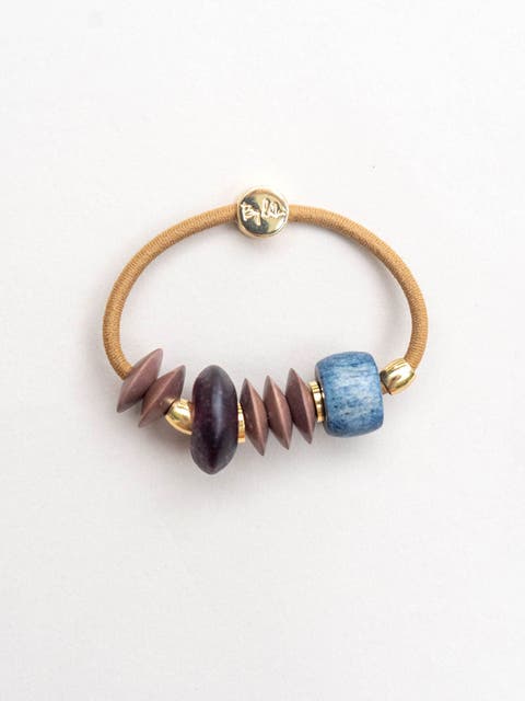 Amber Capsule Bracelet Hair Tie