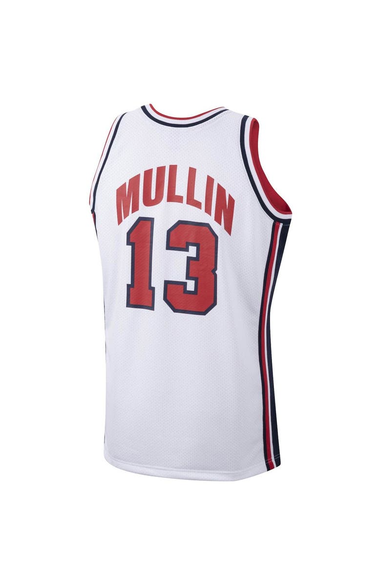 Mitchell & Ness Men's Mitchell & Ness Chris Mullin White USA Basketball 1992 Authentic Jersey, Alternate, color, 