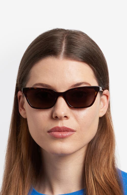 Kate Spade New York Aisha 55mm Gradient Ectangular Sunglasses In Brown