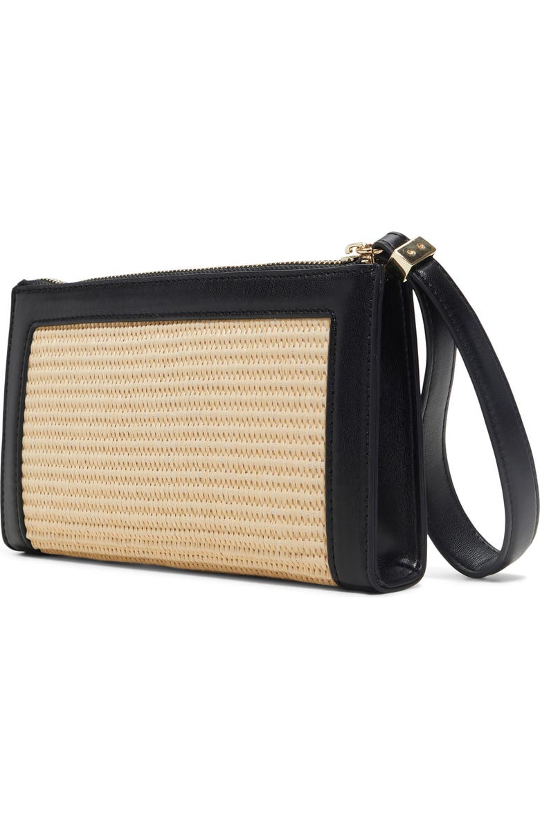 Ted Baker London Naomi Wristlet, Alternate, color, Natural/Black
