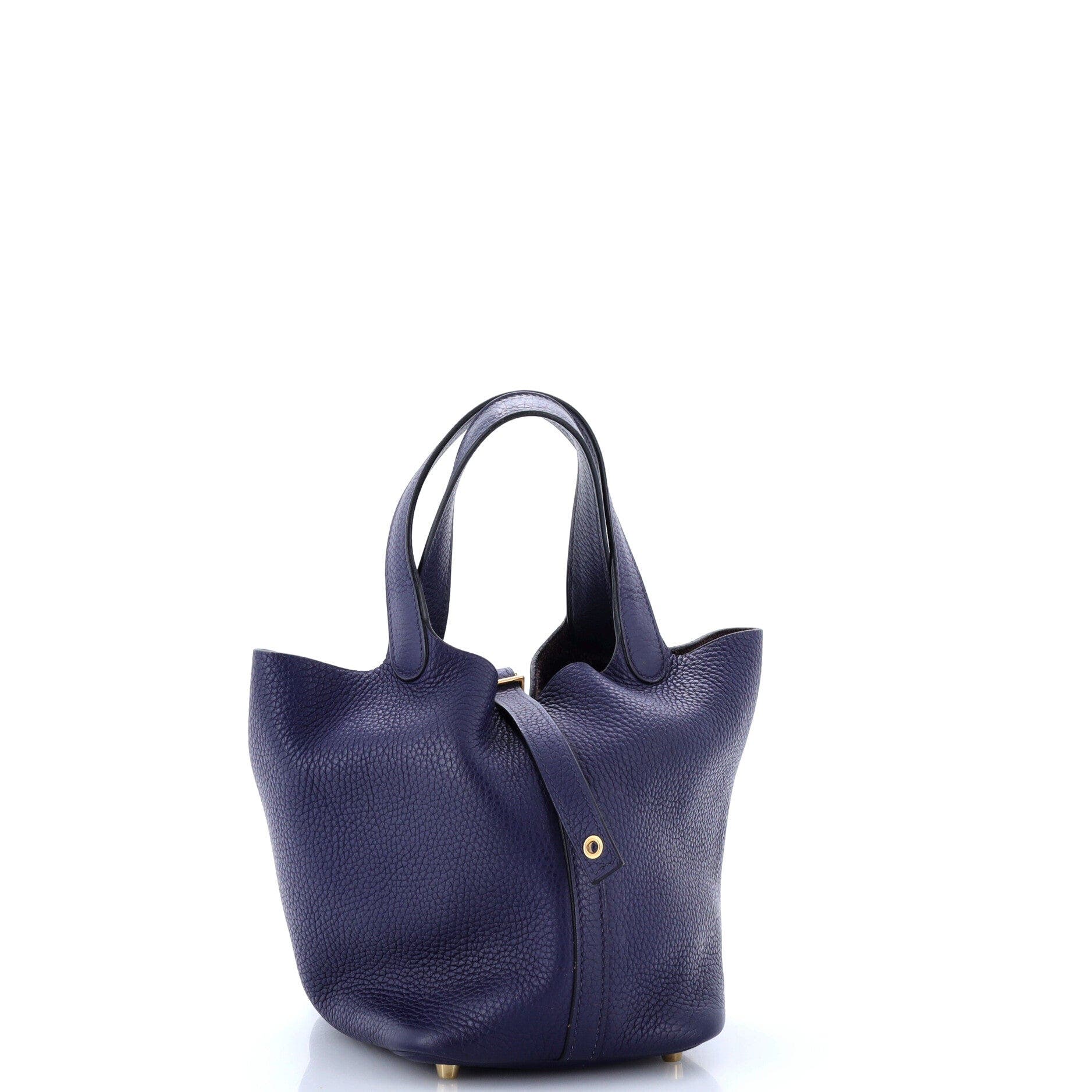 Picotin Bag Clemence PM, Alternate, color, Blue