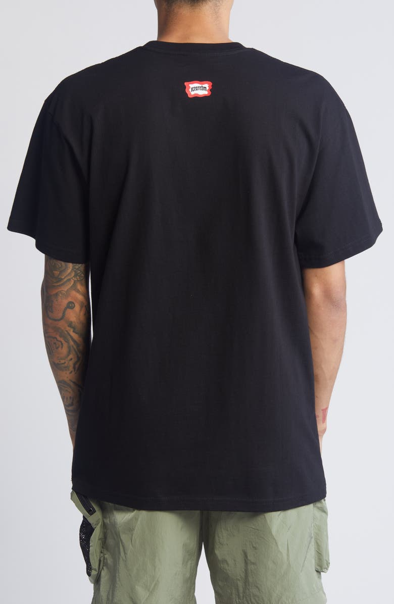 ICECREAM Pearl Beads Cotton Graphic T-Shirt, Alternate, color, 