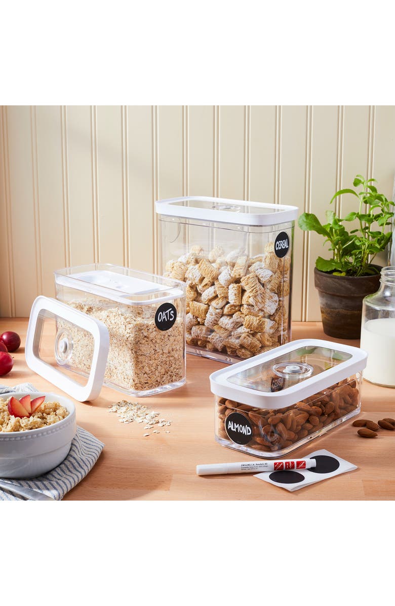 ZWILLING Fresh & Save 13-Piece Cube Set & Vacuum Pump Set, Alternate, color, Clear