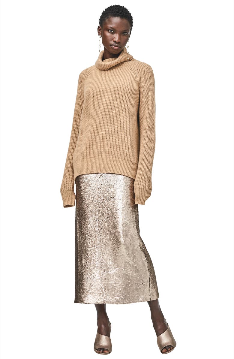 Cinq à Sept Emmalyn Sequin Slipdress, Main, color, 