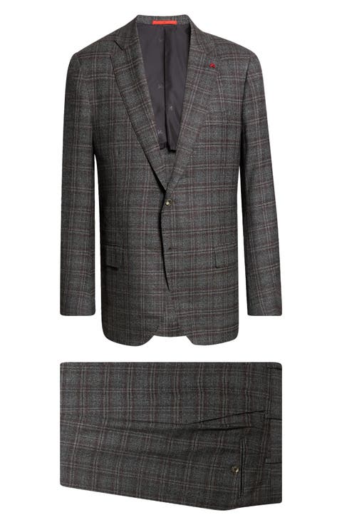 Delain Check Wool Suit