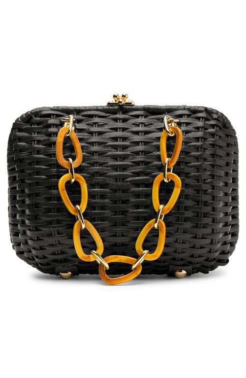 Frances Valentine Hen Woven Wicker Bag