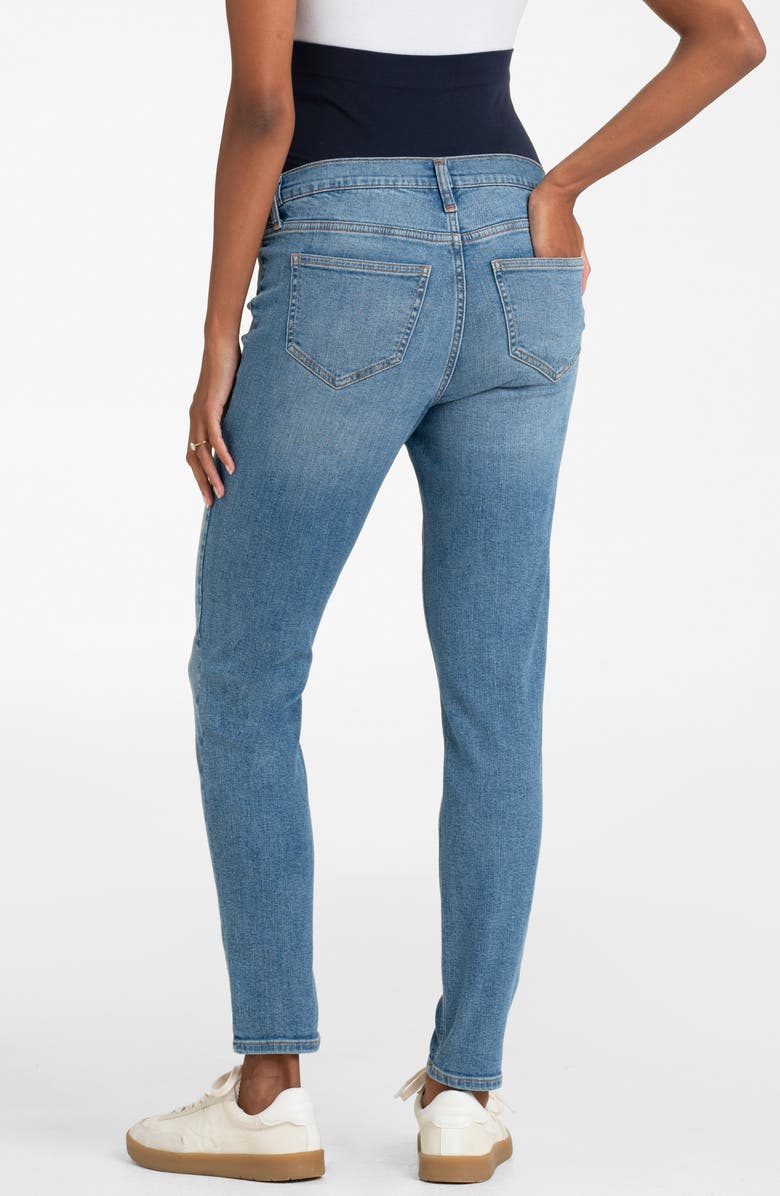 Seraphine Over the Bump Skinny Maternity Jeans, Alternate, color, 