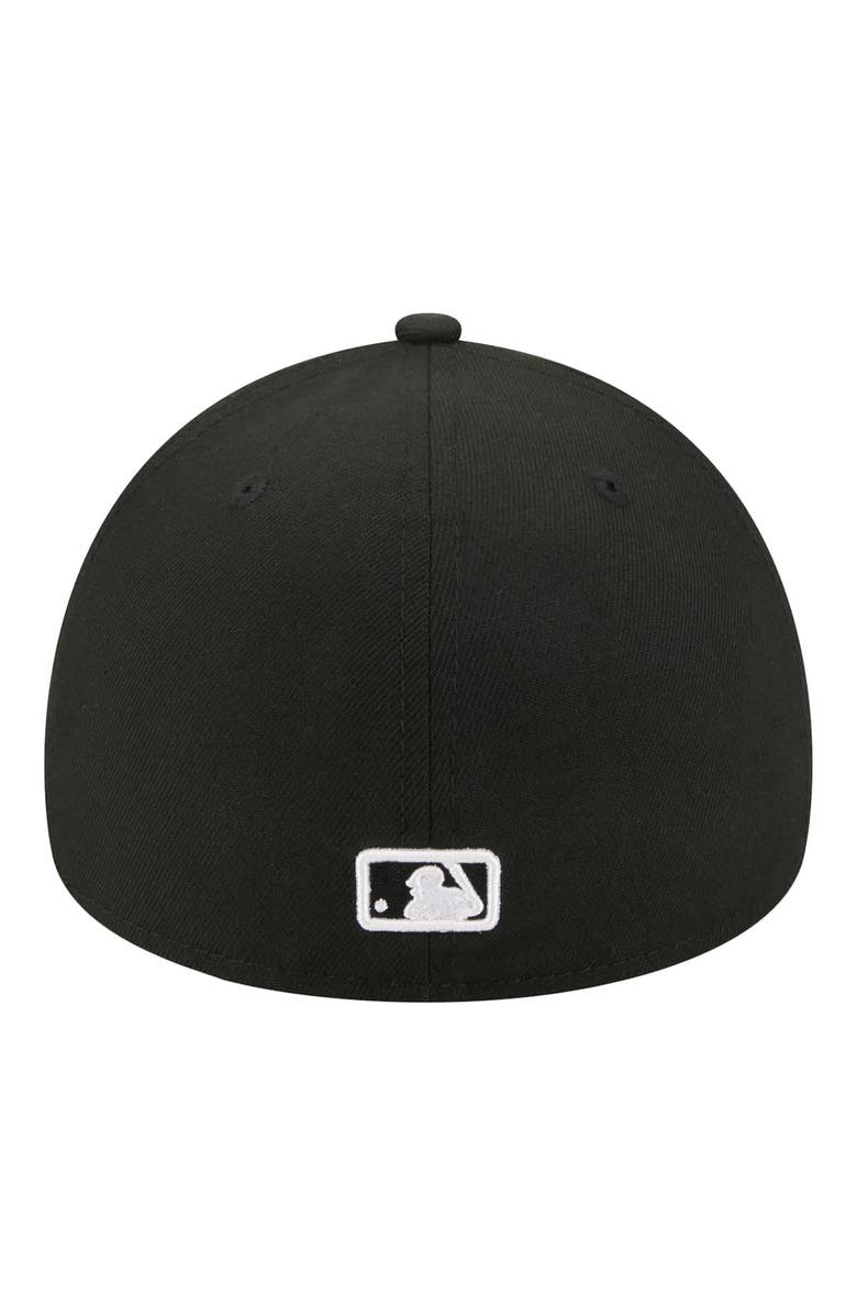 New Era Men's New Era Black Seattle Mariners A-Frame 59FORTY Fitted Hat, Alternate, color,