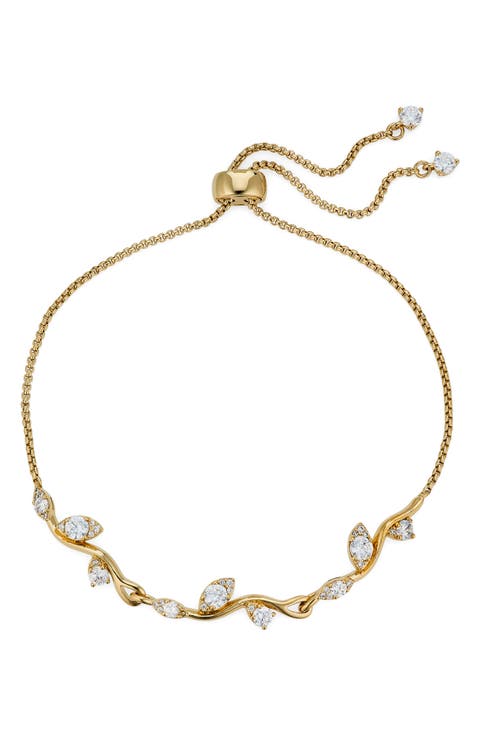 Whimsy Cubic Zirconia Bolo Bracelet