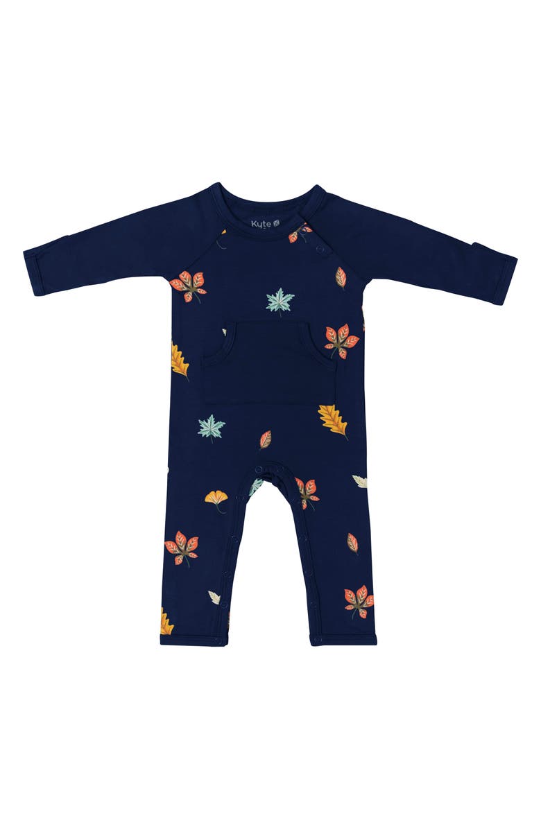 Kyte BABY Foliage Romper, Main, color, Foliage