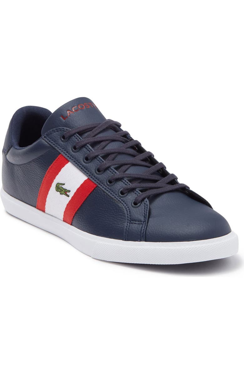 Lacoste Grad Vulc 120 Low Top Sneaker, Main, color, 092 Nvy/Wht