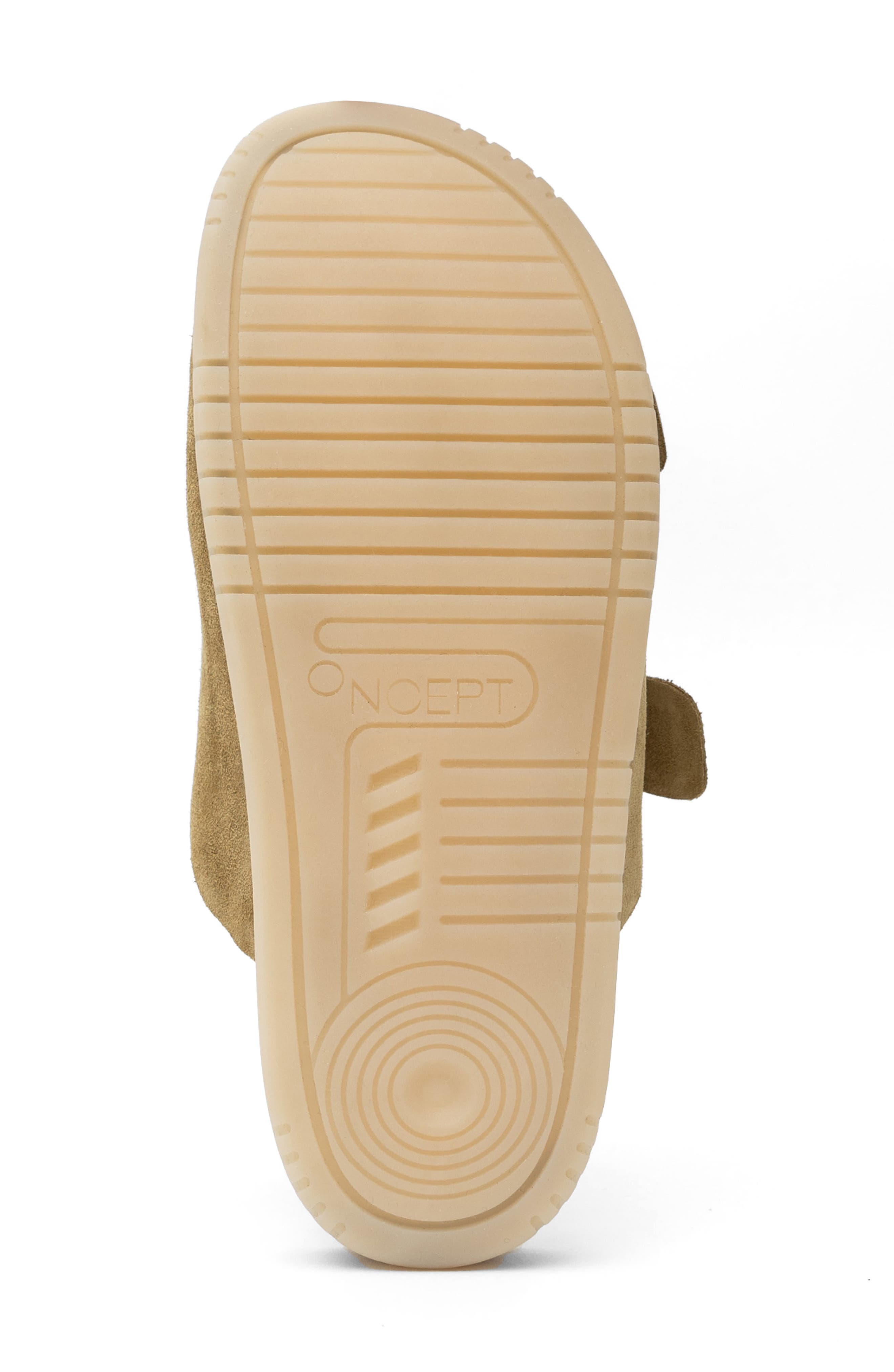 Savannah Buckle Slide Sandal, Alternate, color, LODEN