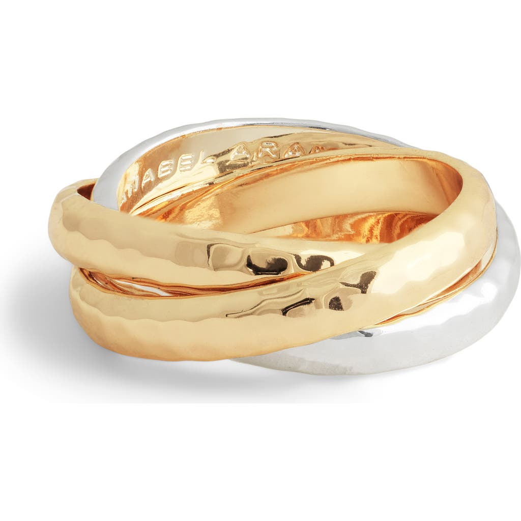 Anabel Aram Jewelry Farrier Triple Band Ring in Gold And Silver  product