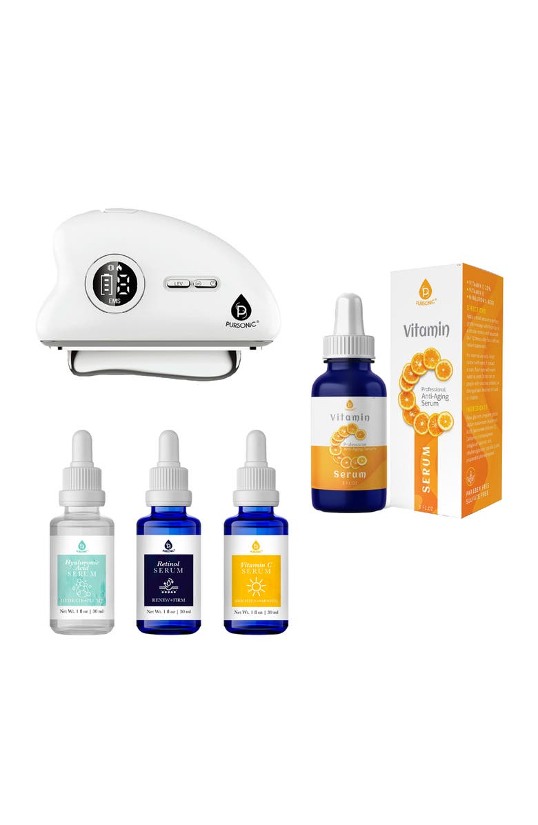 PURSONIC 3-in-1 Advanced Skincare LED Light Bundle, Main, color, 