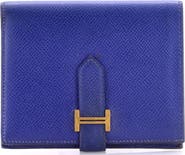 Pre-Owned Hermes Bearn Wallet Epsom Compact