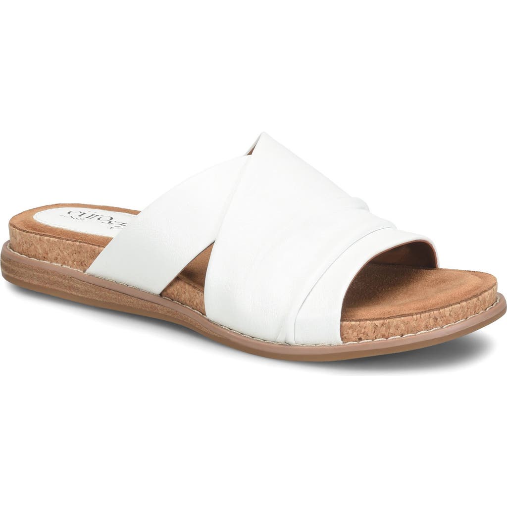Shop Eurosoft Elesha Slide Sandal In White