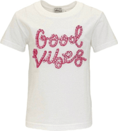 Lola + The Boys Crystal Good Vibes T-shirt